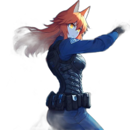 jacket, staff, weapon, dress transparent PNG cut-out