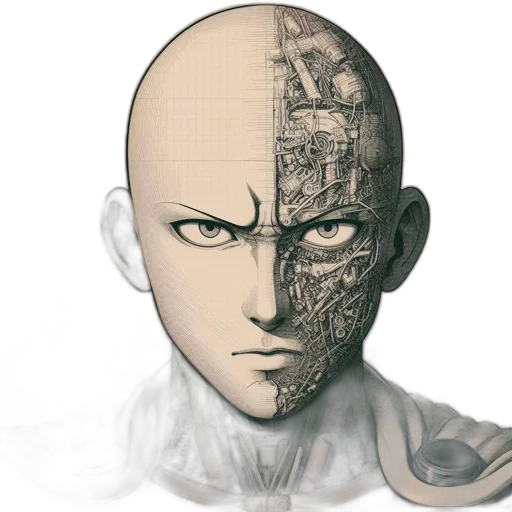 mask, face, robot, creature transparent PNG cut-out