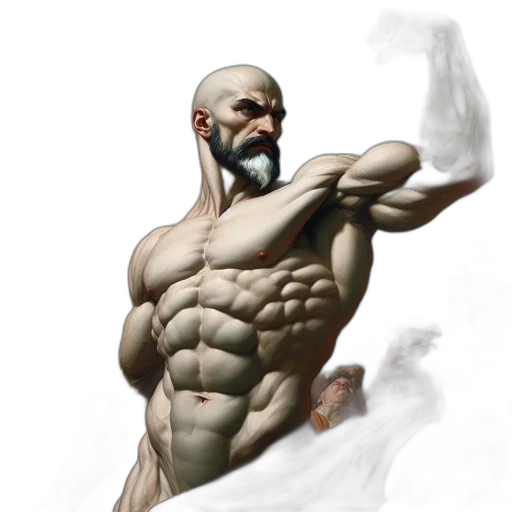 concept art, fantasy art, comic book art, photorealistic transparent PNG cut-out