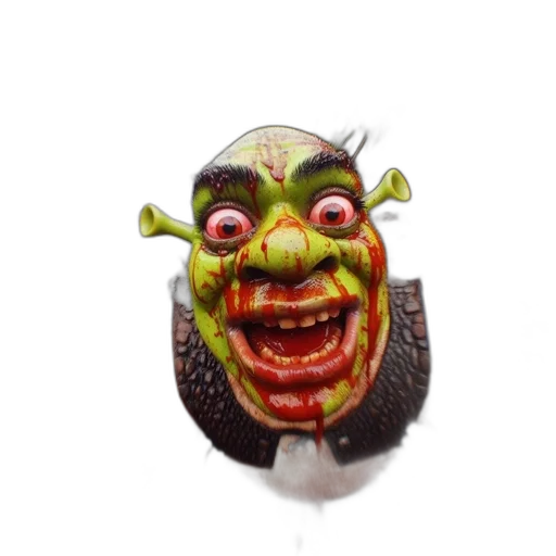 mask, creature, face, staff transparent PNG cut-out