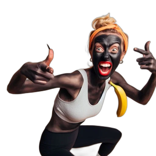 mask, face, concept art, photorealistic transparent PNG cut-out