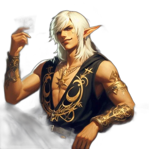 dragon, staff, sword, fantasy art transparent PNG cut-out