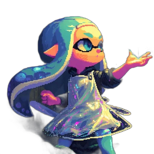 dress, staff, weapon, jacket transparent PNG cut-out