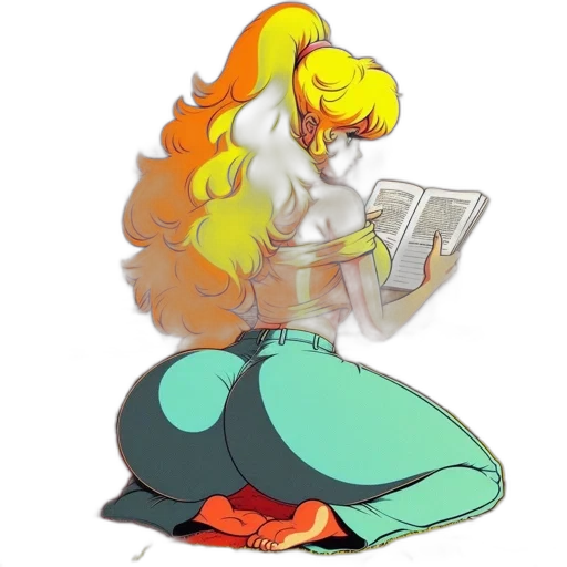 staff, jacket, hair, robot transparent PNG cut-out