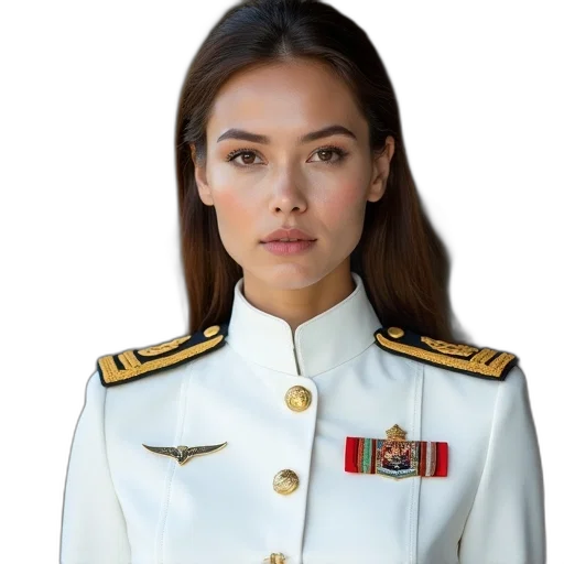 staff, jacket, face, crown transparent PNG cut-out
