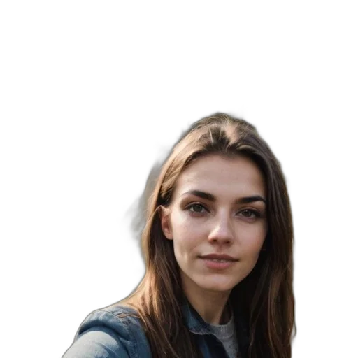 jacket, face, hair, crown transparent PNG cut-out