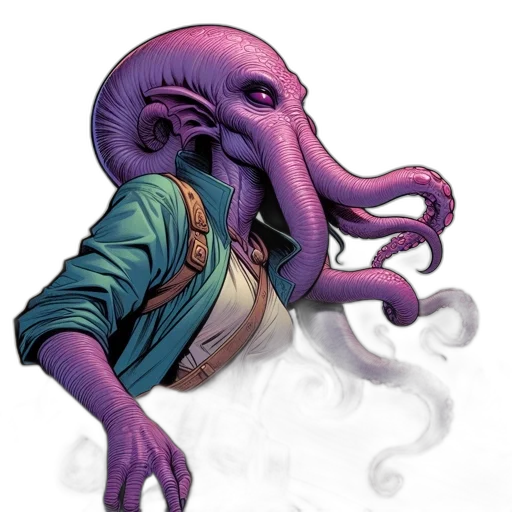 creature, staff, animal, concept art transparent PNG cut-out