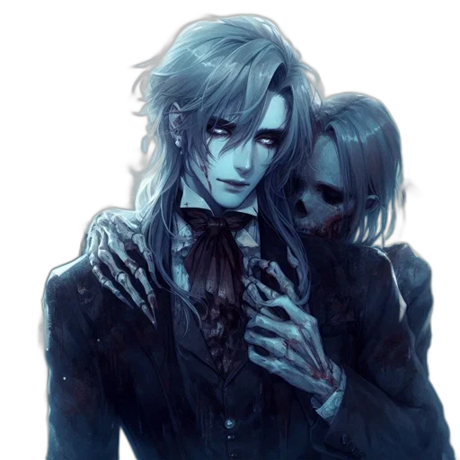 concept art, watercolor, fantasy art, anime transparent PNG cut-out