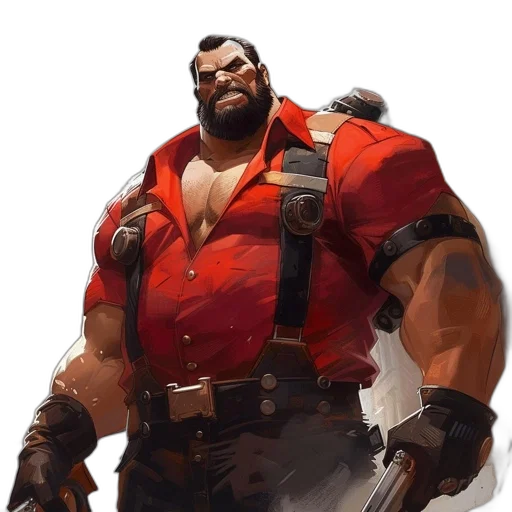 weapon, staff, face, jacket transparent PNG cut-out