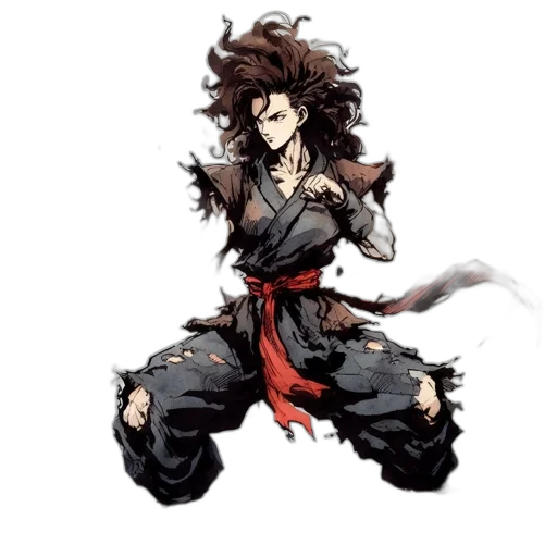 staff, weapon, sword, hair transparent PNG cut-out