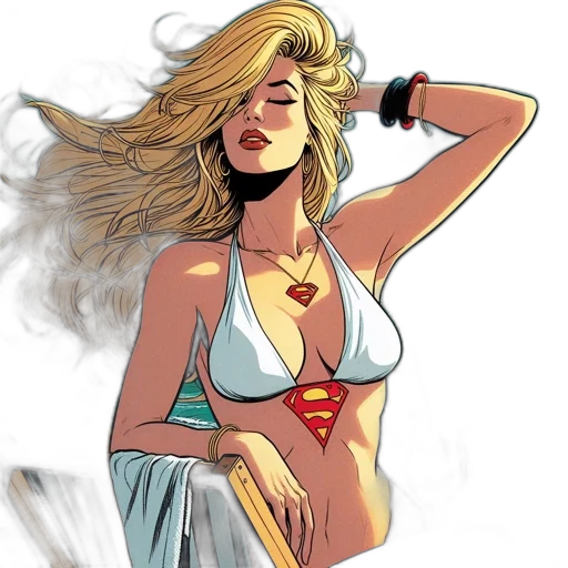 comic book art, concept art, cartoon, fantasy art transparent PNG cut-out