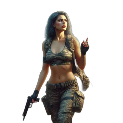 weapon, concept art, 3d render, fantasy art transparent PNG cut-out