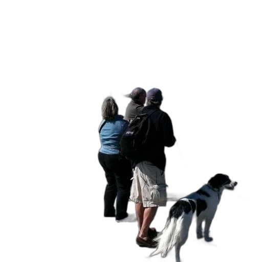 staff, umbrella, animal, hat transparent PNG cut-out