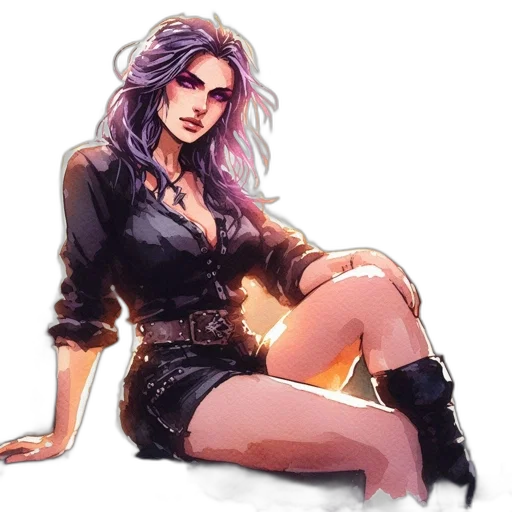 jacket, dress, concept art, fantasy art transparent PNG cut-out