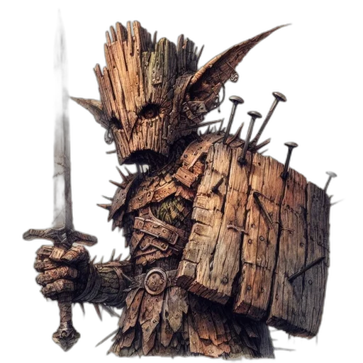 dragon, staff, sword, weapon transparent PNG cut-out