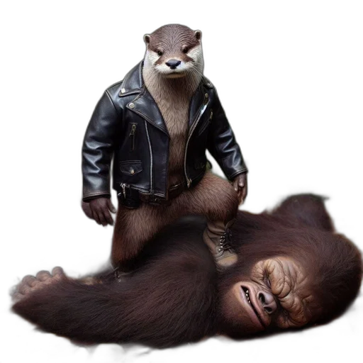 animal, jacket, creature, concept art transparent PNG cut-out