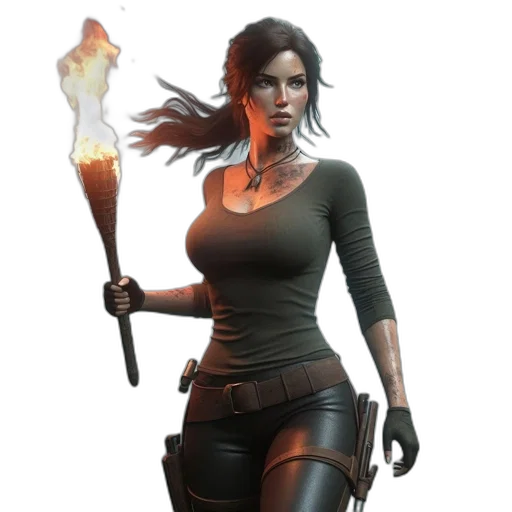 staff, weapon, concept art, fantasy art transparent PNG cut-out