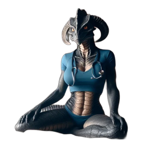 mask, concept art, 3d render, fantasy art transparent PNG cut-out