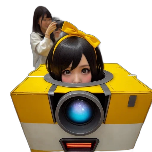 robot, weapon, face, mask transparent PNG cut-out