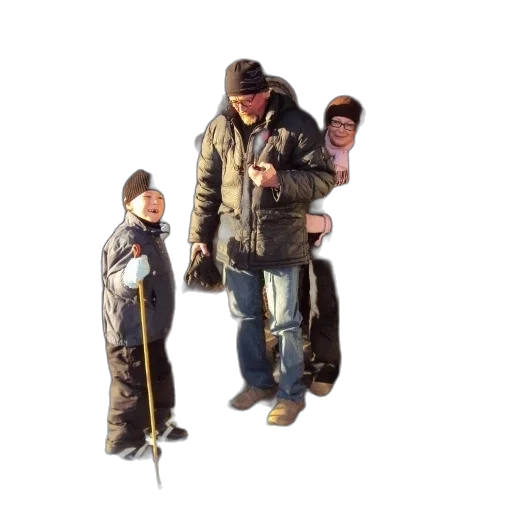 jacket, staff, concept art, 3d render transparent PNG cut-out