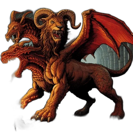 dragon, creature, animal, staff transparent PNG cut-out