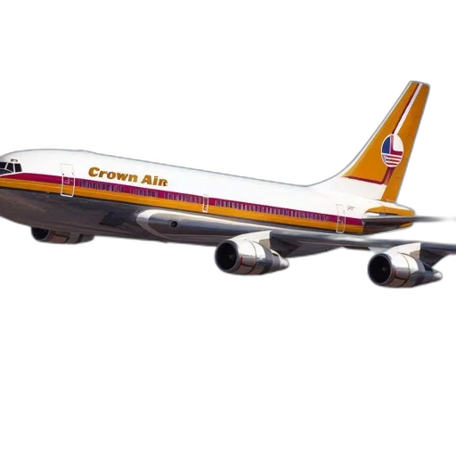 antique-styled, crown, air, boeing transparent PNG cut-out