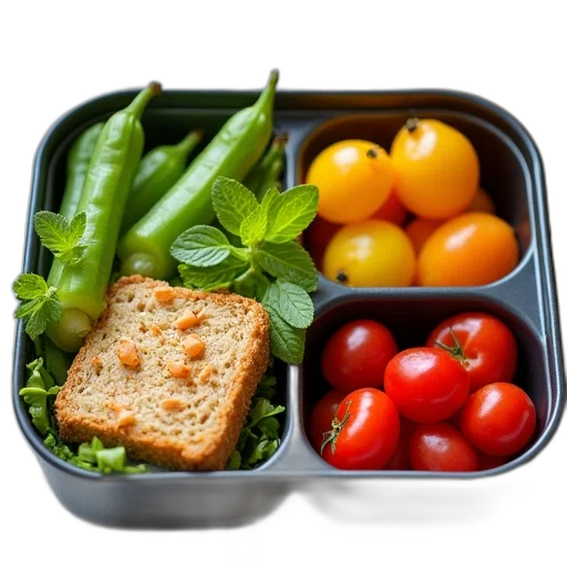 food, lunch, box, recipe transparent PNG cut-out