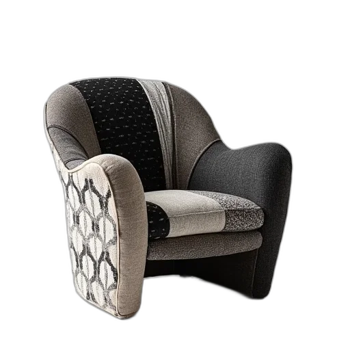 furniture, hat, 3d render, monochrome transparent PNG cut-out
