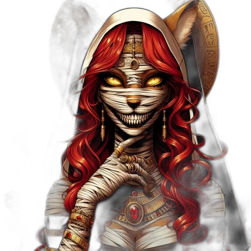 mask, staff, fantasy art, concept art transparent PNG cut-out