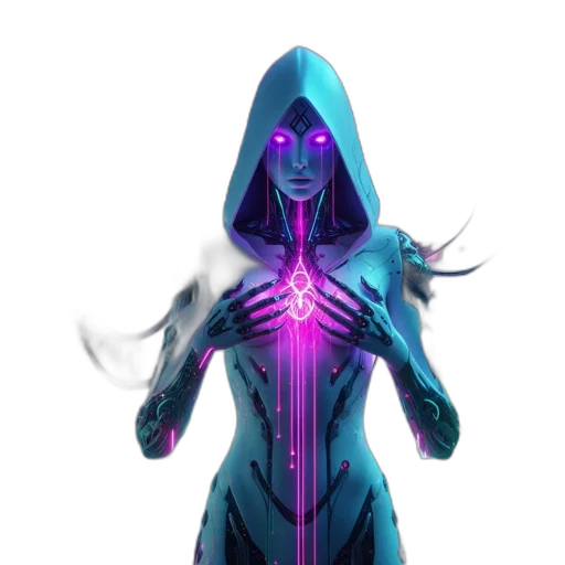 robot, dress, staff, jewelry transparent PNG cut-out