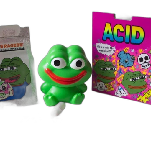 array, pepe, frog, memorabilia transparent PNG cut-out