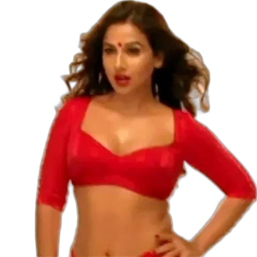 dress, red, woman, top transparent PNG cut-out