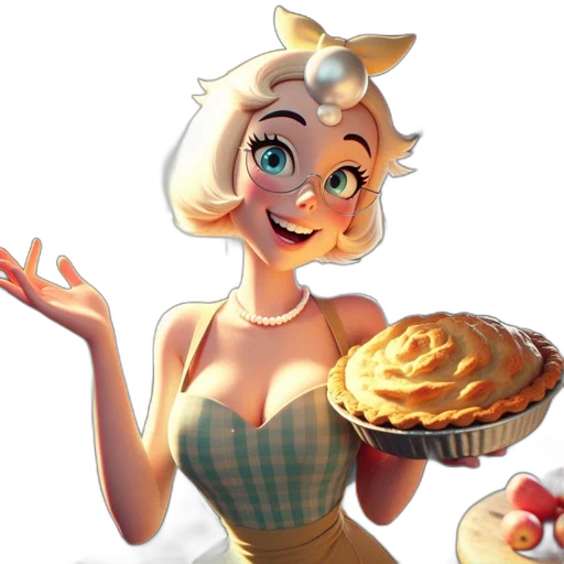 food, dress, concept art, pixel art transparent PNG cut-out