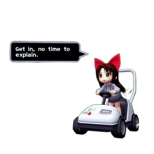 robot, car, staff, weapon transparent PNG cut-out