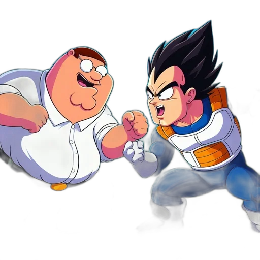 concept art, cartoon, comic book art, 3d render transparent PNG cut-out