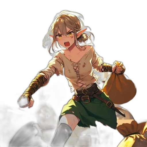 weapon, sword, staff, fantasy art transparent PNG cut-out