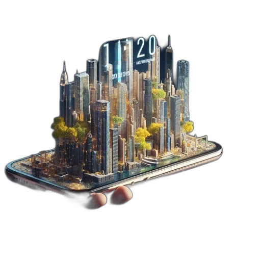 building, 3d render, concept art, photorealistic transparent PNG cut-out