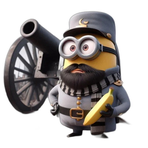 weapon, staff, sword, robot transparent PNG cut-out