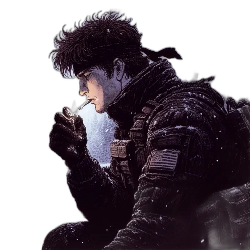 jacket, cyberpunk, concept art, comic book art transparent PNG cut-out