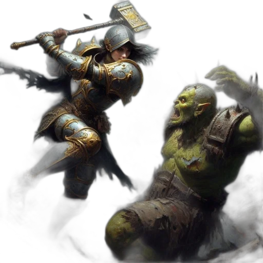 sword, concept art, fantasy art, photorealistic transparent PNG cut-out