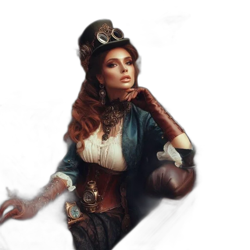 staff, hat, fantasy art, concept art transparent PNG cut-out