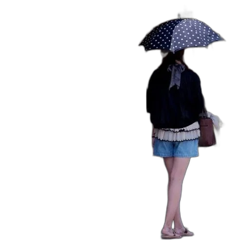 umbrella, jacket, hat, dress transparent PNG cut-out