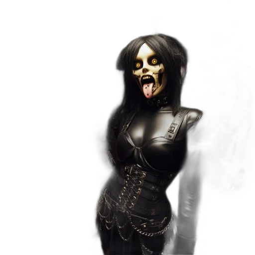 mask, dress, creature, face transparent PNG cut-out