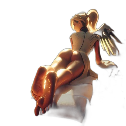 dress, robot, dragon, concept art transparent PNG cut-out