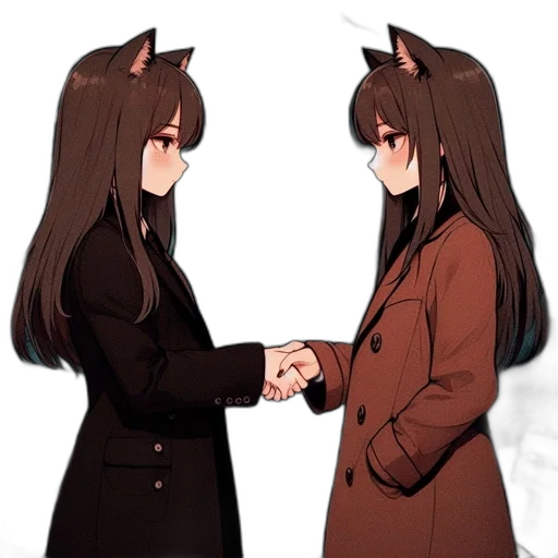 jacket, mask, animal, staff transparent PNG cut-out