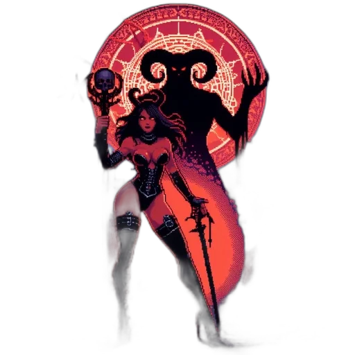 staff, creature, mask, concept art transparent PNG cut-out