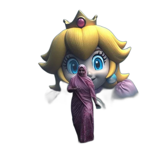 dress, weapon, creature, crown transparent PNG cut-out