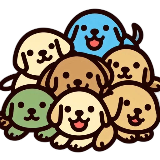 staff, animal, pixel art, cartoon transparent PNG cut-out
