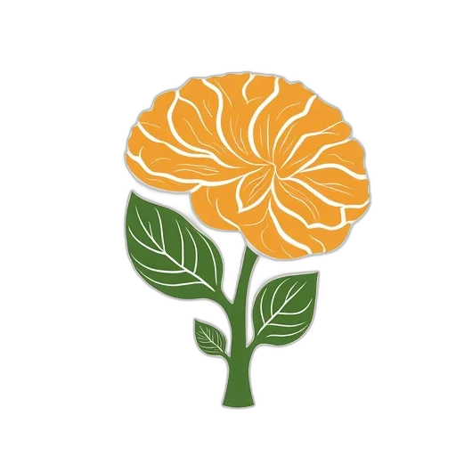 flower, crown, center, nutritional transparent PNG cut-out