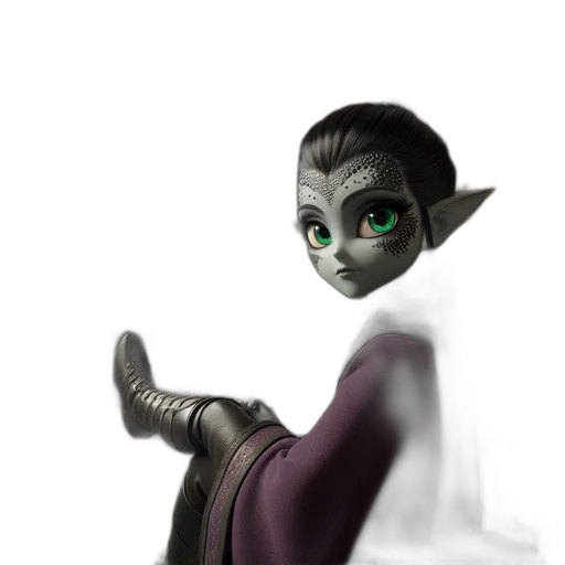 staff, robot, creature, mask transparent PNG cut-out